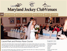 Tablet Screenshot of mjcvenues.com